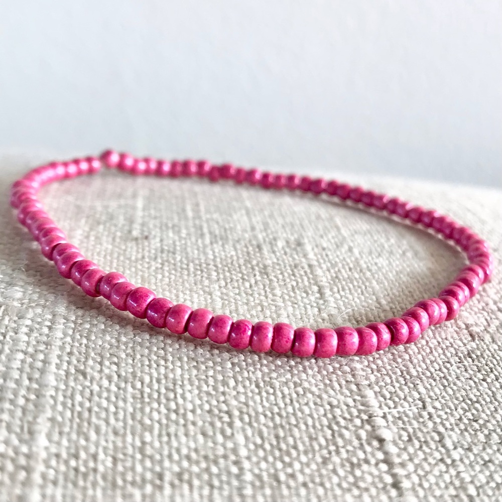 Minimalist dainty bead bracelet, delicate bracelet